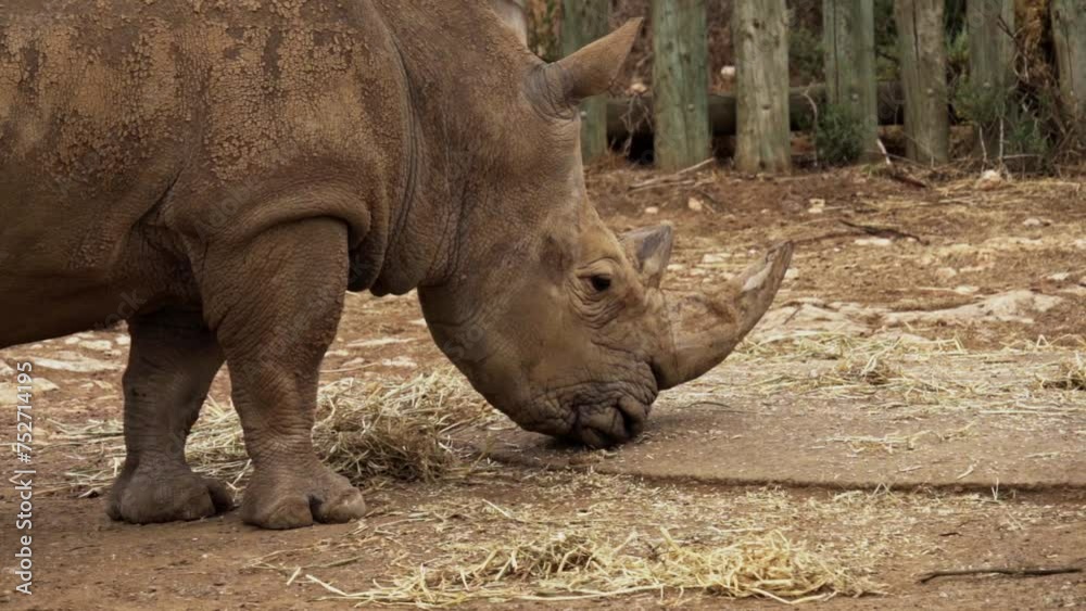 White rhino at safari park in Monarto, South Australia White rhino at safari park in Monarto, South Australia