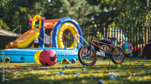 Keep children active and entertained with a variety of sports equipment and outdoor games all on sale for Childrens Day. From bicycles to inflatable pools there are plenty