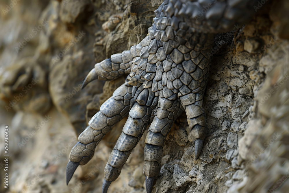A dragon claw, sharp and lethal. The texture of its scales contrasts with the smoothness of its talons. A dragon claw, sharp and lethal. The texture of its scales contrasts with the smoothness of its talons.