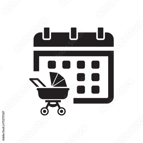 Maternity leave icon