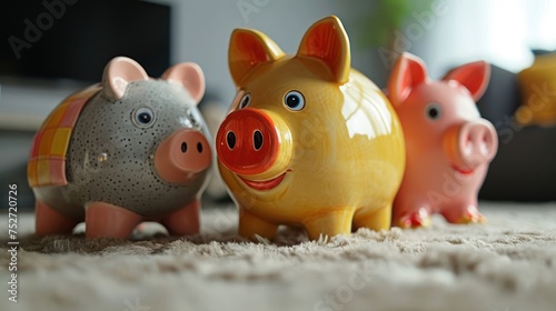 the continuity of financial responsibility with an image of a piggy bank being passed from one generation to another, emphasizing the legacy of smart saving