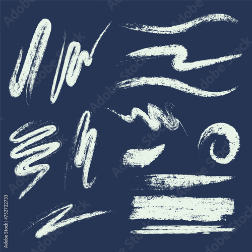 colorful watercolor brush stroke collection