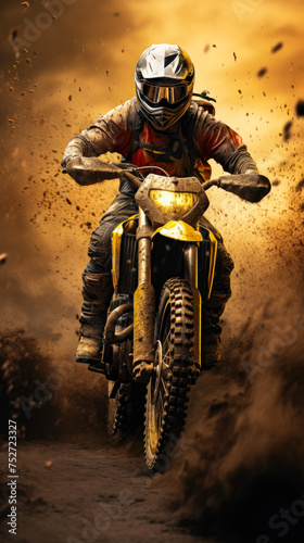 Motocross racing, Dirt track action, High-speed jumps, Dusty adrenaline, Motorbike close-ups, Extreme racing, Off-road adventures, Thrilling races, Helmet and gear, Action-packed rides