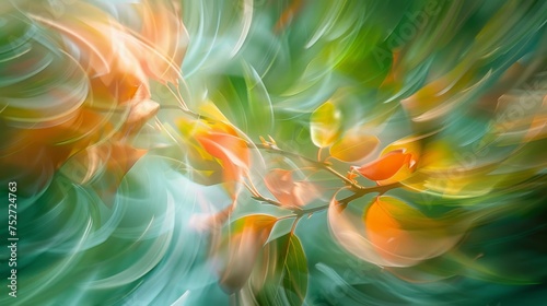 Abstract artistic swirls ca...