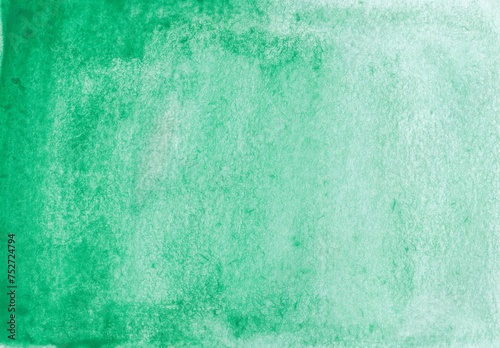 Abstract art background. Watercolours on paper. Rough brushstrokes of paint.