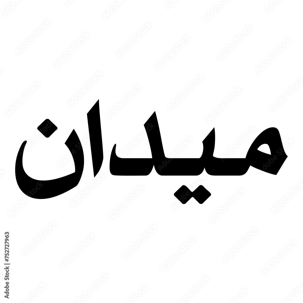 Maidan Muslim Girls Name Naskh Font Arabic Calligraphy Maidan Muslim Girls Name Naskh Font Arabic Calligraphy