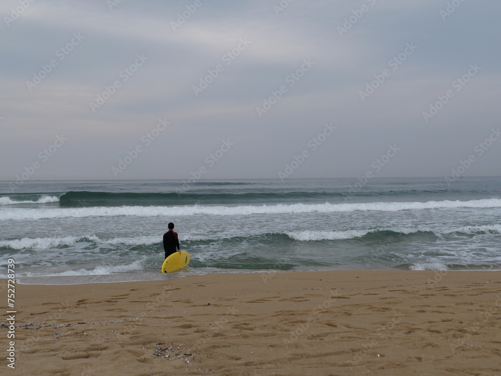 Obraz premium 바다 서핑 