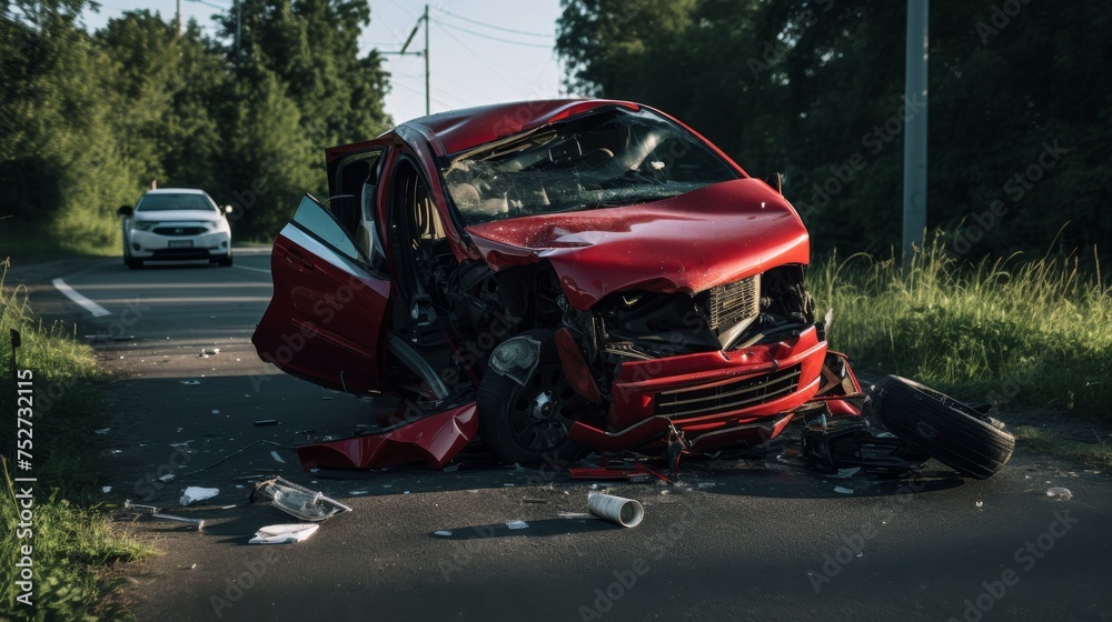 Car accident, crashes injuries, and fatalities on the common road