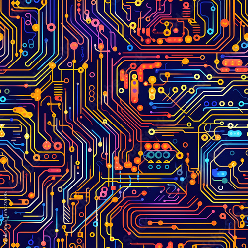 circuit board background