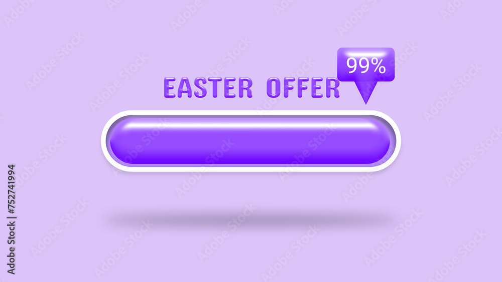easter offer is loading in purple colour texture easter offer is loading in purple colour texture