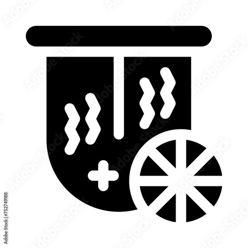 sour glyph icon