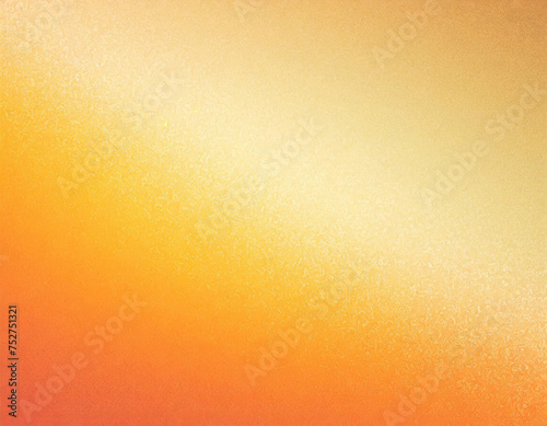 beige orange yellow, color gradient, smooth abstract background, grunge, shining bright light, empty space, grainy noise, rough texture