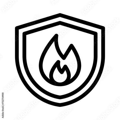fire line icon