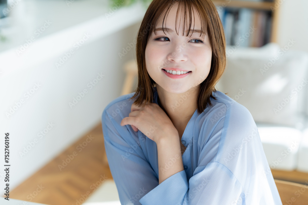 若い日本人女性の美容イメージ 若い日本人女性の美容イメージ