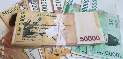 South Korean money photo