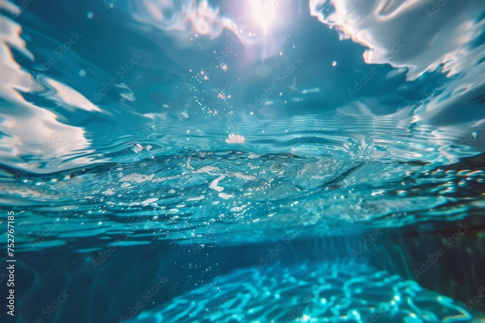 fotografía bajo el agua de una piscina olímpica, sumergido bajo el agua de la piscina fotografía bajo el agua de una piscina olímpica, sumergido bajo el agua de la piscina