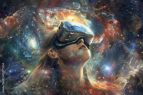 VR Dreamer A Journey Through the Universe in 3D Generative AI © Riya