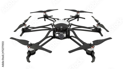 Drone on a white transparent background. Drone PNG file.