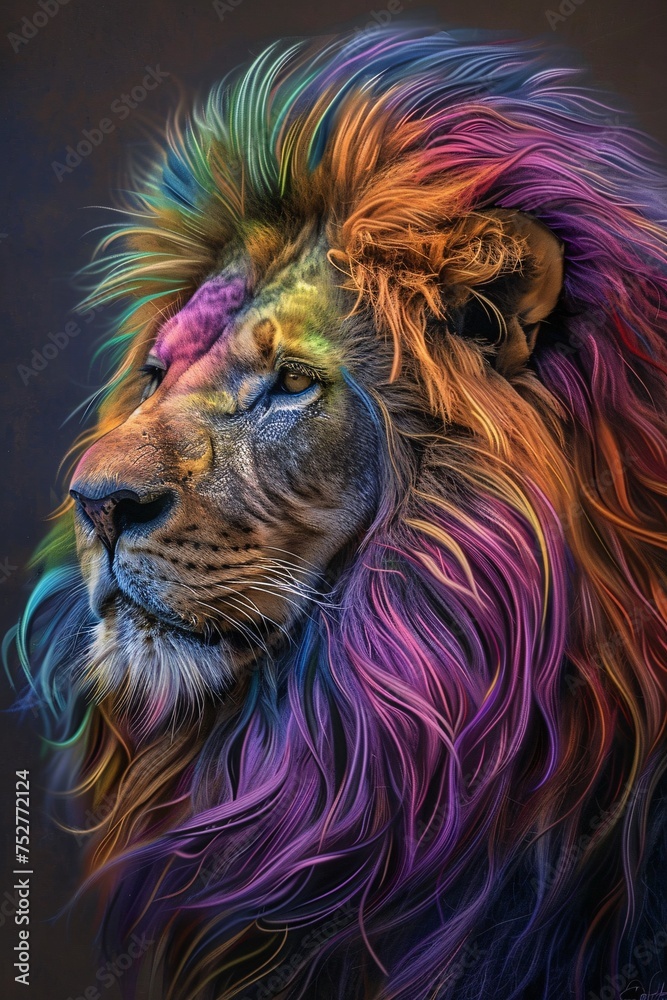 Pride Lion Generative AI