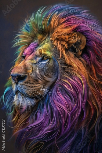 Pride Lion Generative AI