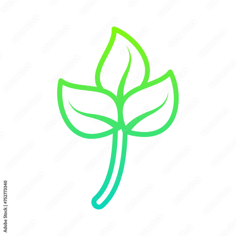 Growth Plant Gradient Linear Style Growth Plant Gradient Linear Style