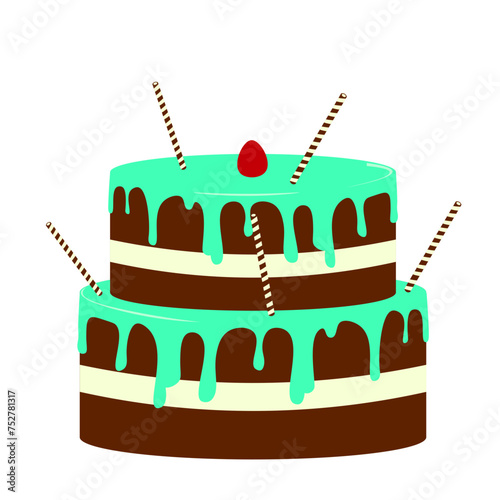 Chocolate Mint Cake