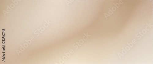 Light beige grainy gradient background, vanilla toned blurry cosmetics background, silk drapery backdrop