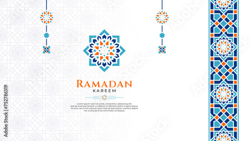 Oriental Greeting Design for Culture or Islamic Theme, Specially for Ramadan or Eid Mubarak