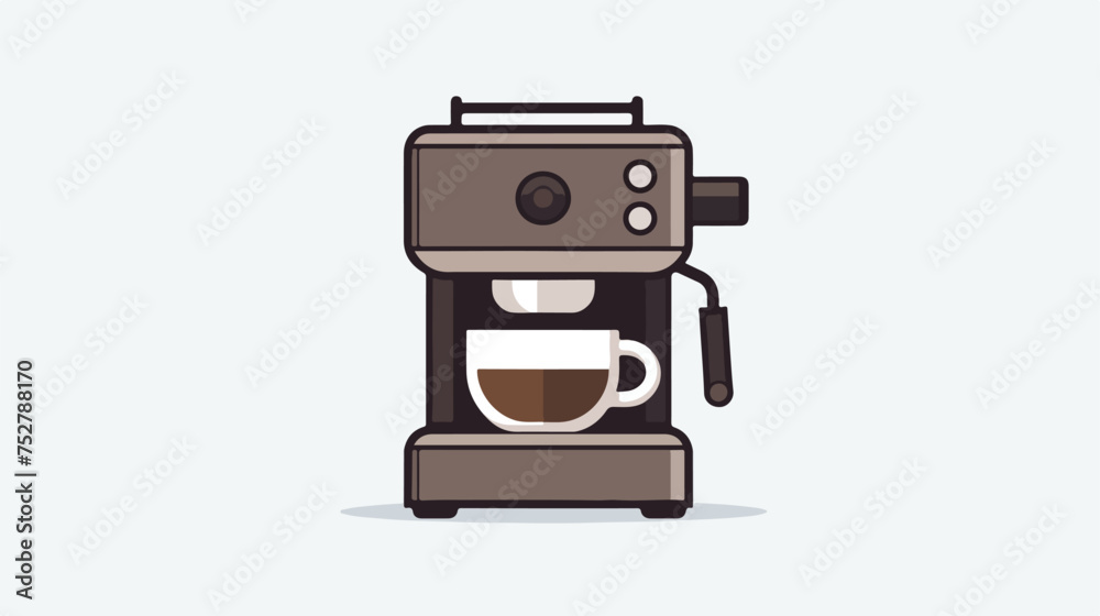Coffee Machine with a Cup Icon Can Be Used For Home