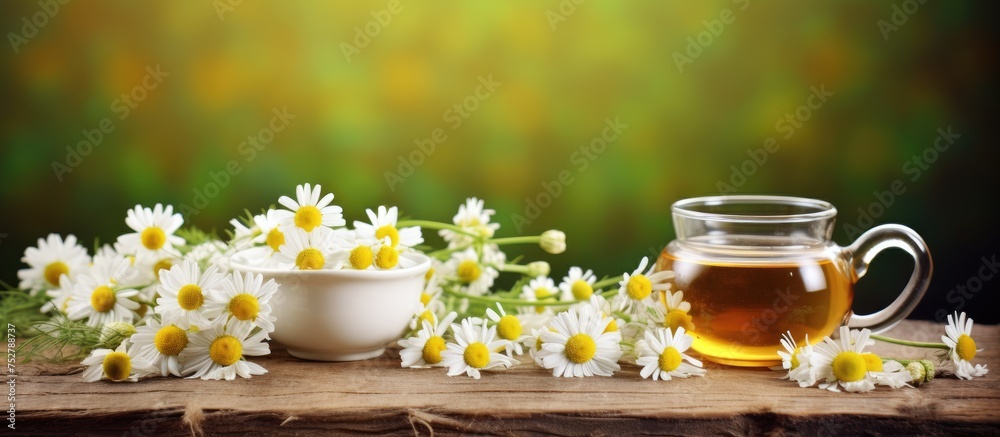 Charming Cup of Tea and Lemon, a Refreshing Beverage for Peaceful Moments Charming Cup of Tea and Lemon, a Refreshing Beverage for Peaceful Moments