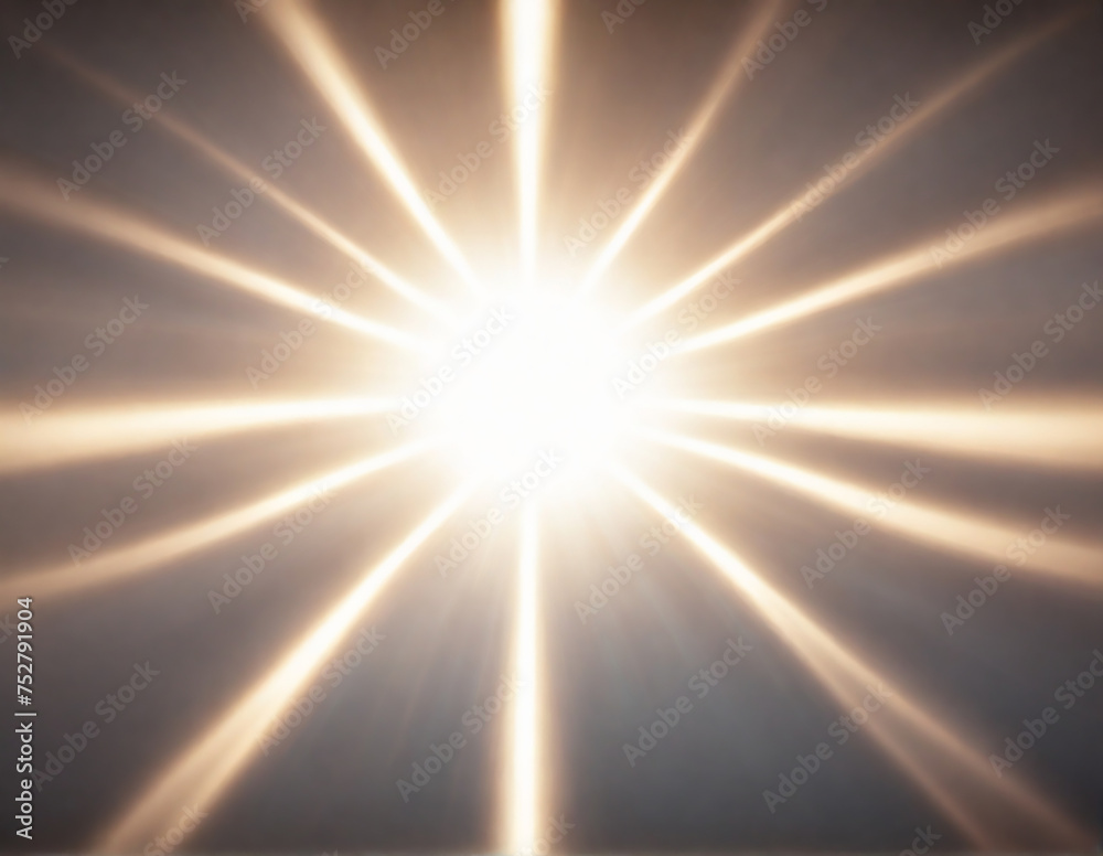 sun beams and rays. Ai generate 