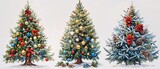 Holiday Season's Hottest Trend Christmas Tree Ornaments Generative AI
