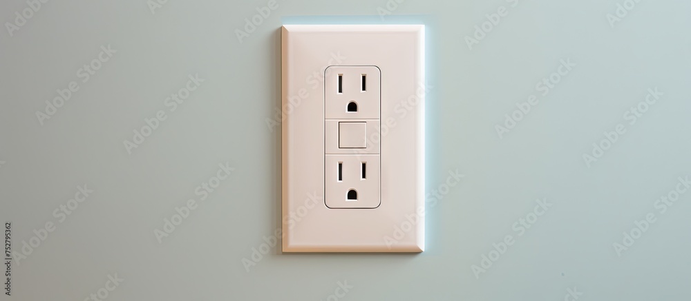 Illuminate Your Space - Modern Light Switch Fixture on Textured Wall Illuminate Your Space - Modern Light Switch Fixture on Textured Wall