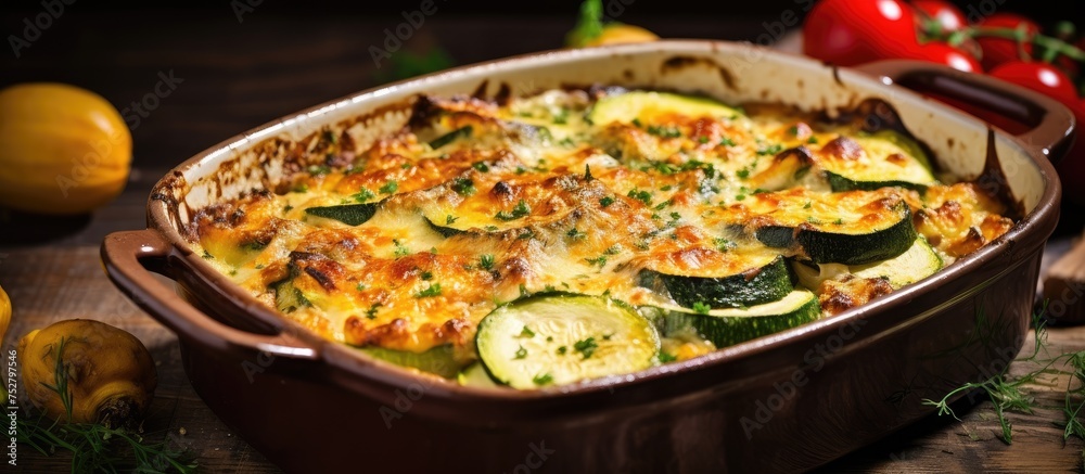 Homemade Comfort Food Served on Rustic Wooden Table, Inviting Traditional Dish Display Homemade Comfort Food Served on Rustic Wooden Table, Inviting Traditional Dish Display