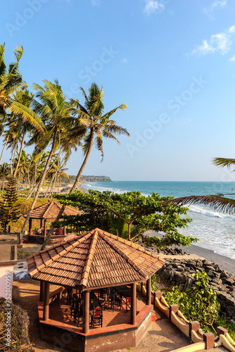 Varkala beach, Kerala, India