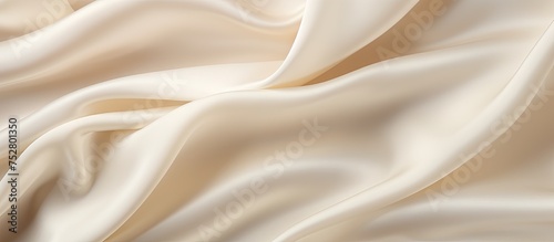 Ethereal White Silk: Serene Fabric with Delicate Texture for Fashion and Design Projects