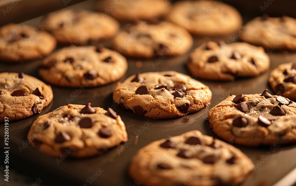 Chocolate Chip Cookie Month A Delicious Celebration of Chocolate Chip Cookies Generative AI