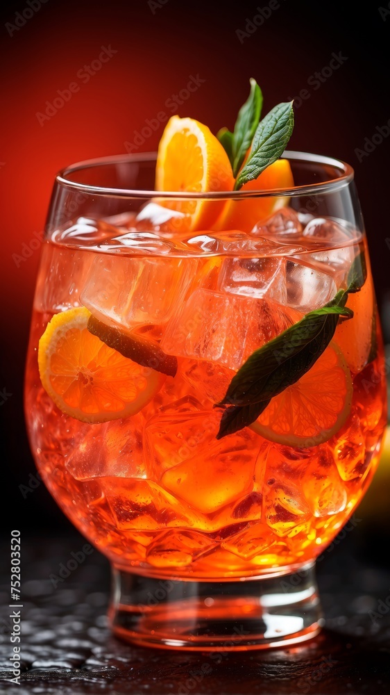 Citrus Harmony: An Orange Cocktail’s Vibrant Allure. Citrus Harmony: An Orange Cocktail’s Vibrant Allure.