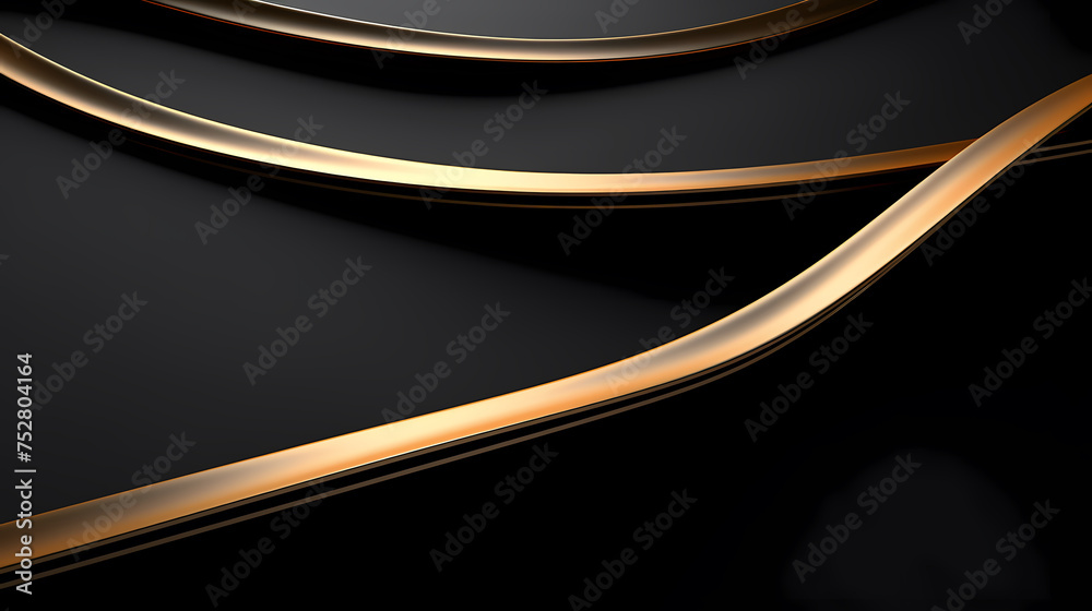 Fototapeta premium Background lines texture wavy pattern