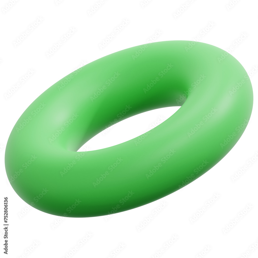 torus 3d render icon illustration torus 3d render icon illustration