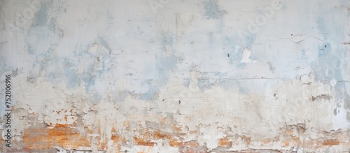 Urban Decay: A Weathered Wall Reveals Layers of History Through Peeling Paint
