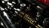 The engine roared as the piston pumped up and down within the cylinder, smoothly lubricated by oil, while the car's gears clicked into place, all working in perfect harmony.