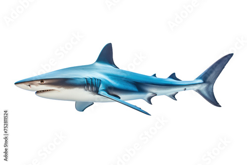 shark swimming isolated on white © Tidarat