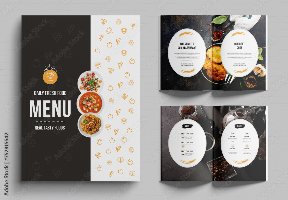 Food Menu Template Stock Template | Adobe Stock