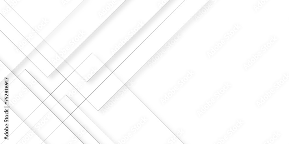 Abstract background with white and gray color technology,abstract seamless modern white and gray color,space design concept. Decorative web layout or poster, - obrazy, fototapety, plakaty 