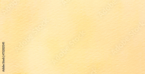 パステルイエローの黄色水彩背景素材