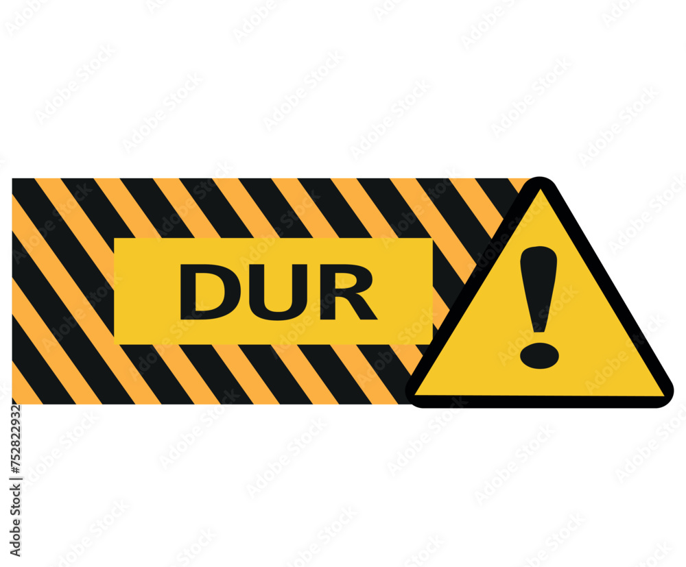 Caution and danger tapes. Warning tape. Black, red, yellow, white and yellow stripes. Vector illustration icon Caution and danger tapes. Warning tape. Black, red, yellow, white and yellow stripes. Vector illustration icon