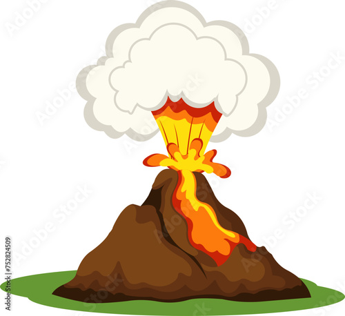 Volcanic Eruption Catastrophe