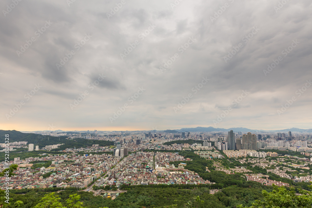 서울 전경 풍경