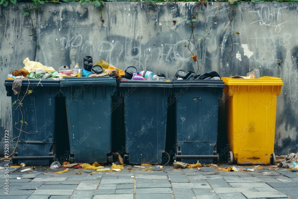 waste and rubbish sorting concept waste and rubbish sorting concept
